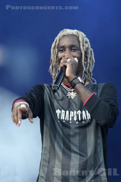 YOUNG THUG - 2015-08-29 - SAINT CLOUD - Domaine National - Scene de l'Industrie - 